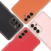 Dux Ducis Yolo eleganckie etui pokrowiec ze skóry ekologicznej Samsung Galaxy A13 5G czerwony