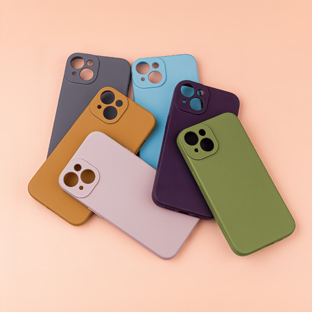 Nakładka Silicon do iPhone 16 Plus 6,7&quot; błękitna
