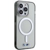 Case BMW BMHMP14XHCRS iPhone 14 Pro Max 6.7&quot; transparent hardcase Silver Ring MagSafe