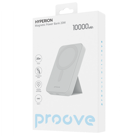 Proove power bank Hyperion 20W 10000mAh biały