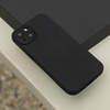 Etui do iPhone 15 Pro czarne + Szkło na ekran + Szkło na aparat