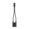 Sound card Ugreen CM821, USB-C to 2x USB-C (Black)