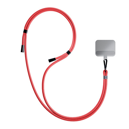 3MK EasyClip Red (black) Smycz do telefonu