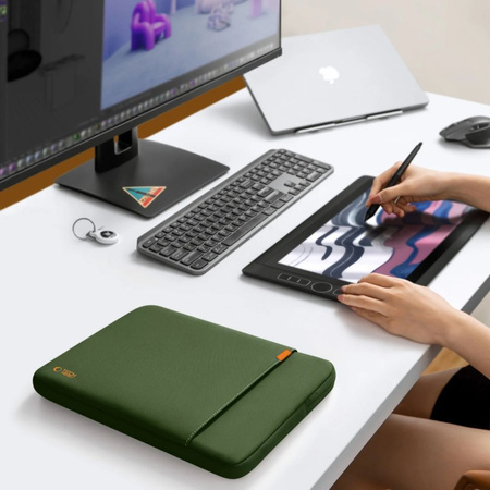 Torba Tech-Protect Defender na laptopa 13-14 - zielona