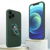 Ring Case silicone case with finger grip and base for Xiaomi Poco M4 Pro 5G red