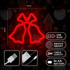 Neon LED CHRISTMAS DZWONKI czerwone FLNE17 Forever Light