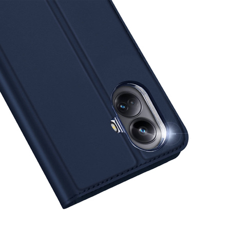 Dux Ducis Skin Pro Case for Realme 10 Pro Flip Card Wallet Stand Blue