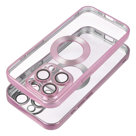 Futerał GLAM do IPHONE 16e (SE 4 2025) pudrowy róż