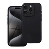 Etui do iPhone 16 Pro czarne + Szkło na ekran + Szkło na aparat