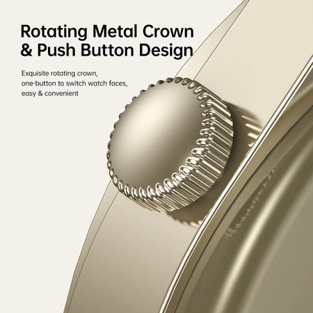 Joyroom JR-FC2 Classic Series smartwatch with IP68 call answering function - gold