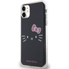 Hello Kitty IML Kitty Face Hülle für iPhone 11 / Xr – Schwarz