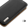 DUX DUCIS Hivo - skórzane etui portfelik do Samsung Galaxy S23 Plus czarne