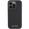 Etui Guess Leather 4G Stamped na iPhone 15 Pro Max - czarne