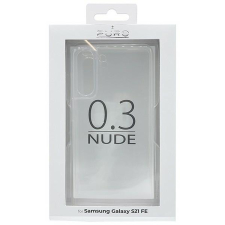 PURO 0.3 Nude - Etui Samsung Galaxy S21 FE (przezroczysty)