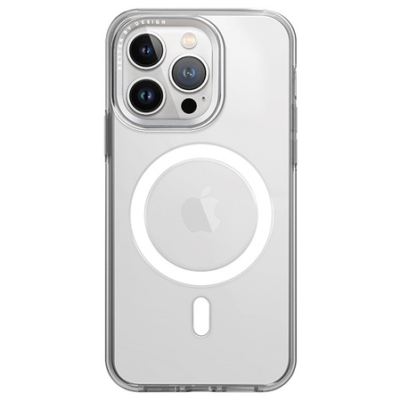 Uniq Hülle Calio iPhone 15 Pro 6,1&quot; Magclick Charging transparent/transparent