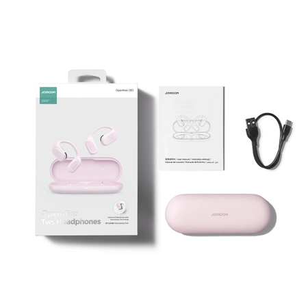 Joyroom Openfree JR-OE1 kabellose On-Ear-Kopfhörer – Pink