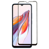 Szkło hartowane 9D do Xiaomi Redmi 12C / 10C / Poco C40 czarna ramka