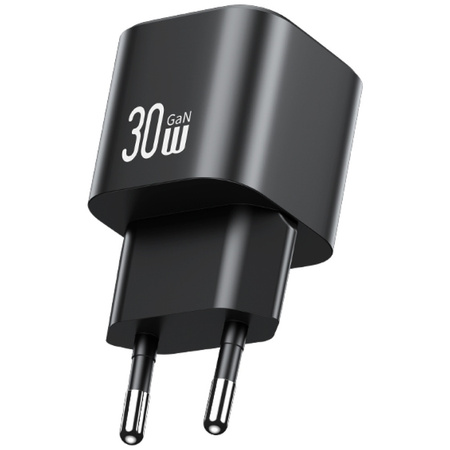 Ładowarka sieciowa USAMS JO Series CC262 30W USB-C + kabel USB-C/Lightning 1m biały