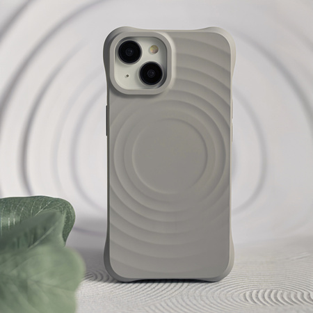Nakładka Circle Mag do iPhone 16 Plus 6,7&quot; szara