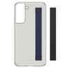 Samsung Clear Strap Cover etui pokrowiec do Samsung Galaxy S21 FE szary (EF-XG990CBEGWW)
