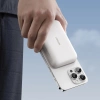 Joyroom JR-W020 20W Mini magnetic wireless power bank 10000mAh White with USB to Type-C 0.25m Cable Black