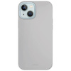 Uniq Lino Hue iPhone 15 Hülle 6,1&quot; Magclick Charging Hellgrau/Kreidegrau