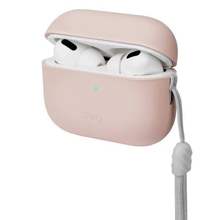 Uniq Hülle Lino AirPods Pro 2 gen Silikon rosa/blush pink