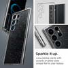 Spigen Liquid Crystal case for Samsung Galaxy S24 Ultra - transparent and glitter