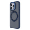 Nakładka Secure Spinning Mag do iPhone 15 Pro 6,1" granatowy