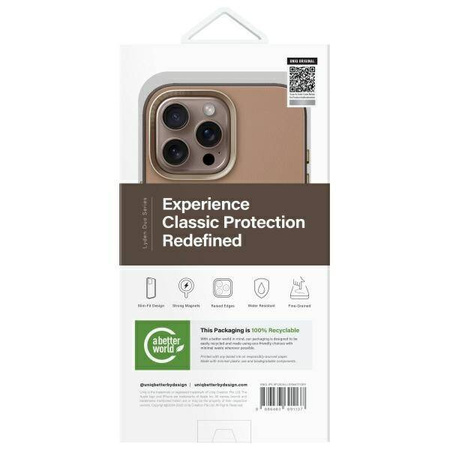 Schutzhülle IPHONE 16 PRO MAX UNIQ Lyden DS Magclick Charging Flint grau