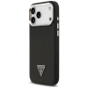 Guess Grained Triangle Logo MagSafe case for iPhone 17 Pro Max - black