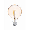 Żarówka LED Filament E27 G95 4W 230V 2200K 400lm COG złota Forever Light