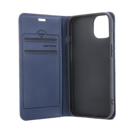 Etui Smart Caro do Motorola Moto E22 / E22i  granatowe