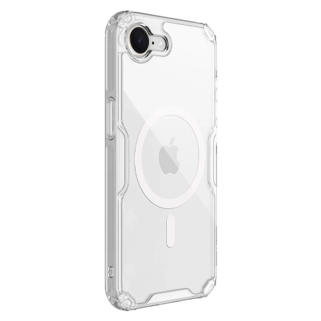 Nillkin Nature Pro Magnetische iPhone 16e Hülle - Durchsichtig