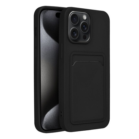 Futerał CARD CASE do IPHONE 15 PRO MAX czarny