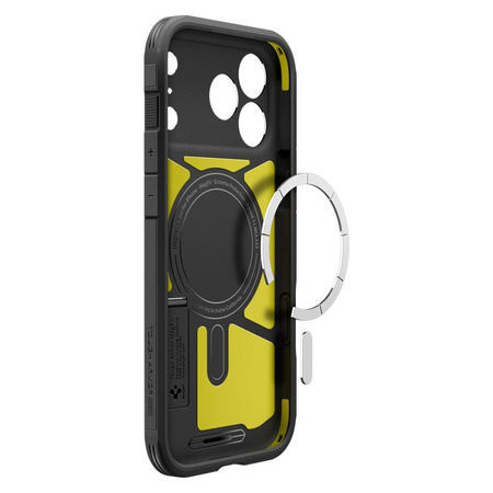 SPIGEN futerał TOUGH ARMOR MAG kompatybilny z MagSafe do IPHONE 17 Pro black