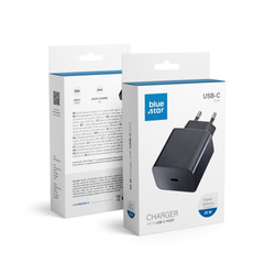 Ładowarka Sieciowa Blue Star Uniwersalna ze złączem USB C - 3A 25W z funkcją ładowania PD i QC 4.0