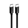 FORCELL kabel Typ C do Typ C QC4.0 3A/20V PD60W C338 1m czarny