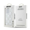 DKNY DKHCP15LLCPEPT iPhone 15 Pro 6.1" biały/white hardcase Liquid Glitter Multilogo