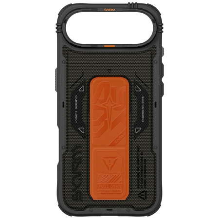 Etui Skinarma Phantom do iPhone 17 Air   Magnetic Charging + Grip Stand oliwkowy