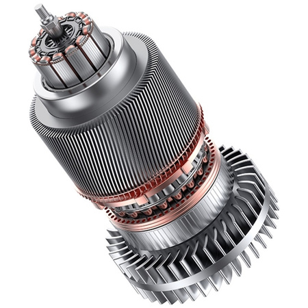 Wiatrak ręczny USAMS LiFE LU03 czarny