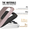 Vmax nakładka Triangle Case do iPhone 12 6,1&quot; różowo-złota