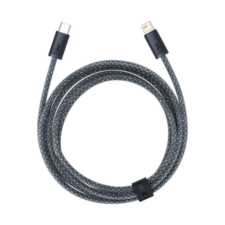 Baseus Kabel für iPhone USB Typ C - Lightning 2m, Power Delivery 20W grau (CALD000116)