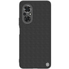 Nillkin Textured Case wytrzymałe wzmocnione etui z żelową ramką i nylonem na tyle Honor 50 SE czarny