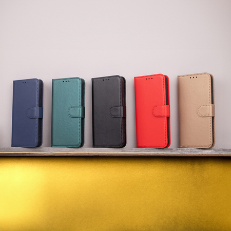 Etui Smart Classic do Samsung Galaxy S25 czerwone
