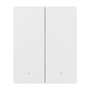 Smart wall switch SONOFF M5-2C-80W Matter (2-channel, to frame)