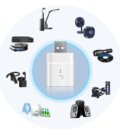 Sonoff Micro inteligentny smart zasilacz USB 5 V Wi-Fi biały (M0802010006)