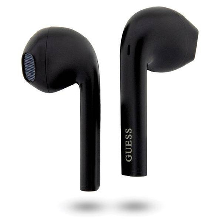 Guess słuchawki Bluetooth GUTWST26PSK TWS + stacja dokująca czarny/black Classic EST Logo