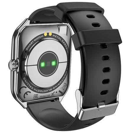 HOCO smartwatch z funkcją rozmowy AMOLED Y28 czarny