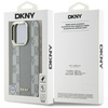 Original Case IPHONE 16 PRO MAX DKNY Hardcase Checkered Pattern MagSafe beige
